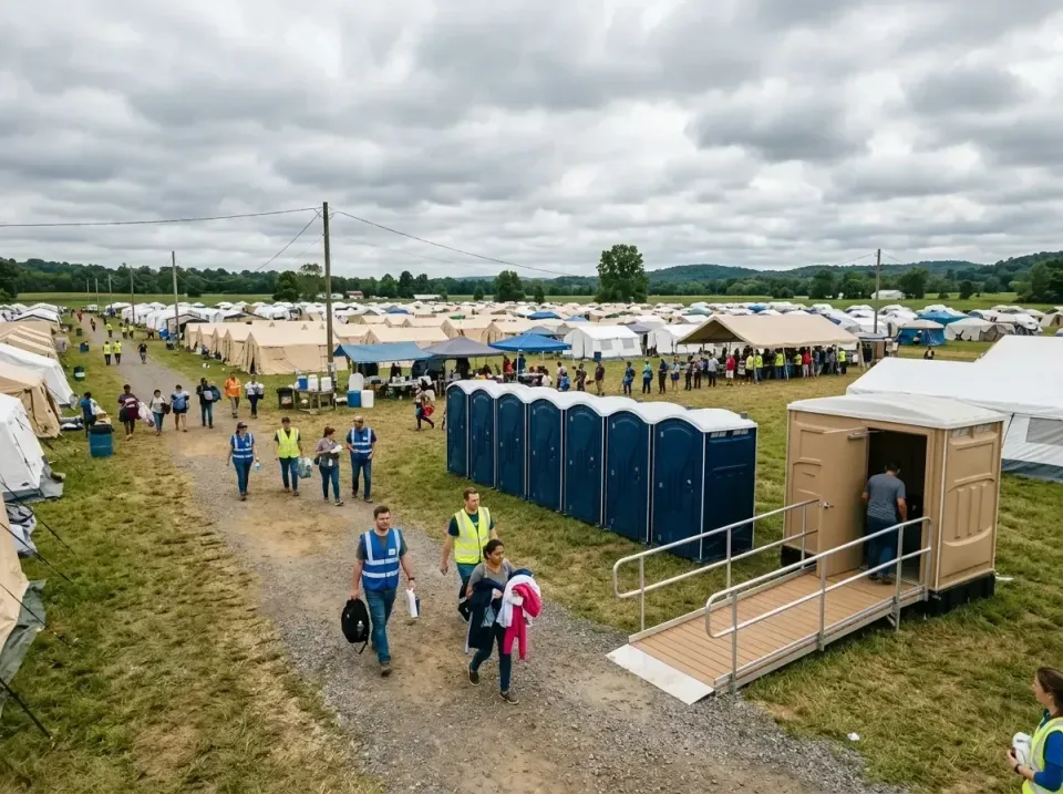 disaster-relief-camp-restrooms-010 — frequently asked questions, Dumpster & Portable Bathrooms Rental in Stuttgart, AR